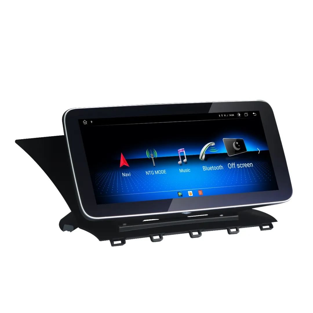 10.25" Ben Z Android 10 GLK X204 2013-2015 GPS Head Unit Car Navigation Touch Screen Radio Multimedia Player Left Peptide
